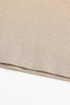 SWAYING/KNIT profile cuffed long-sleeved slim fit pullover SW24RE1T09 Almond PS11